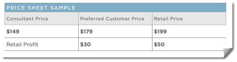 retail sales example | NetWiseProfits.com