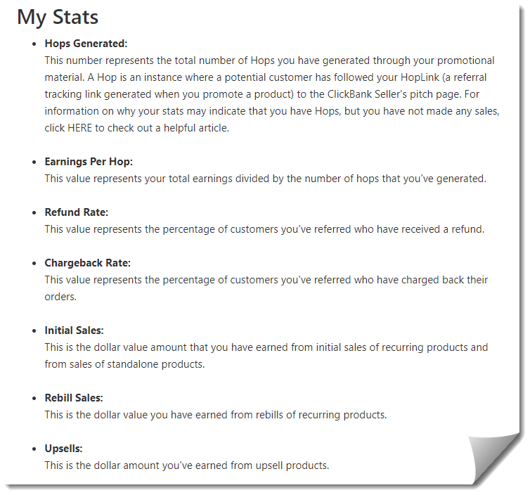 clickbank my stats