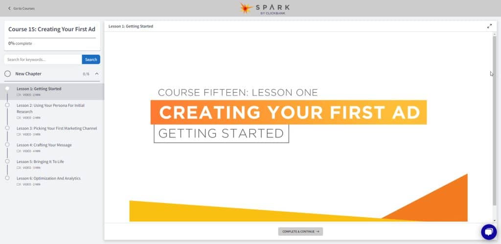 Course 15: Creating Your First Ad