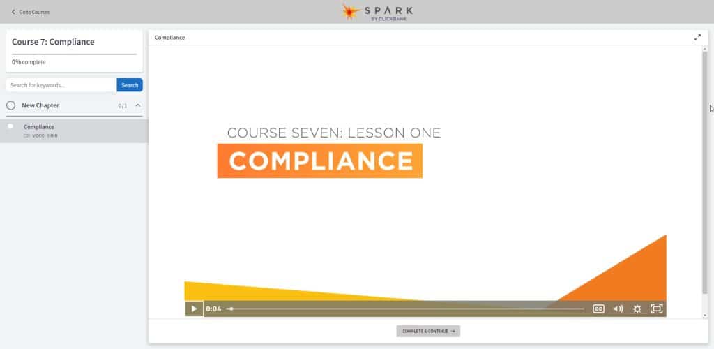 Course 7: Compliance